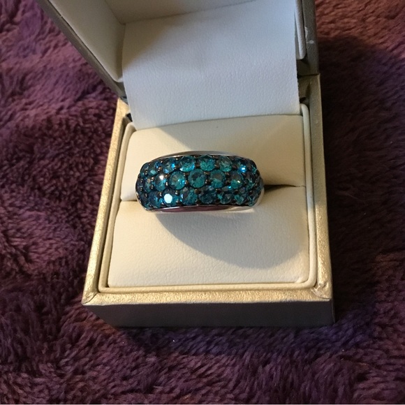 NWOT Bold & Vintage Neon Appetite 3 Row Band Ring Size - Picture 12 of 13